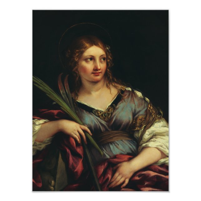 Saint Martina i Rom av Pietro Berrettini Fototryck (Framsidan)