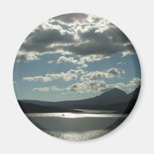 Saint Mary Lake I vid Glacier National Park Magnet
