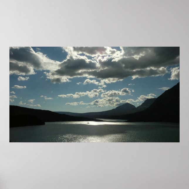Saint Mary Lake I vid Glacier National Park Poster (Framsidan)