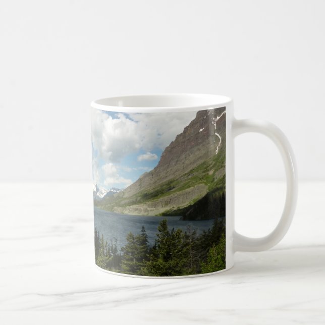 Saint Mary Lake II vid Glacier National Park Kaffemugg (Höger)
