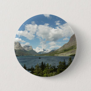Saint Mary Lake II vid Glacier National Park Knapp