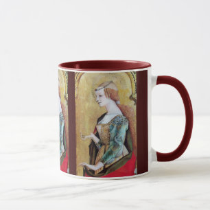 SAINT MARY MAGDALENE 2 Guld,Red Mugg