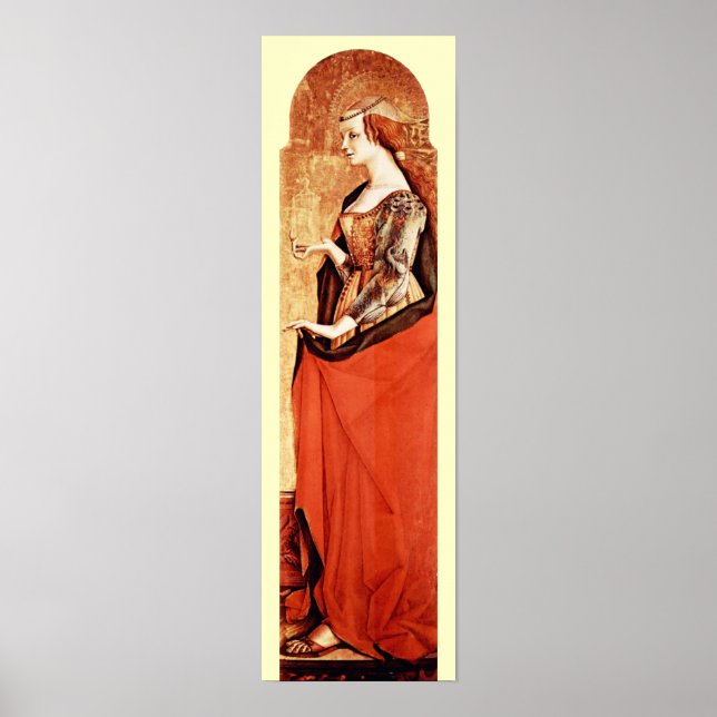 SAINT MARY MAGDALENE 2 Guld,Red Poster (Framsidan)