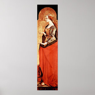 SAINT MARY MAGDALENE 2 Guld,Red Poster