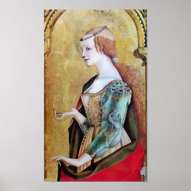 SAINT MARY MAGDALENE 2 Guld,Red Poster (Framsidan)