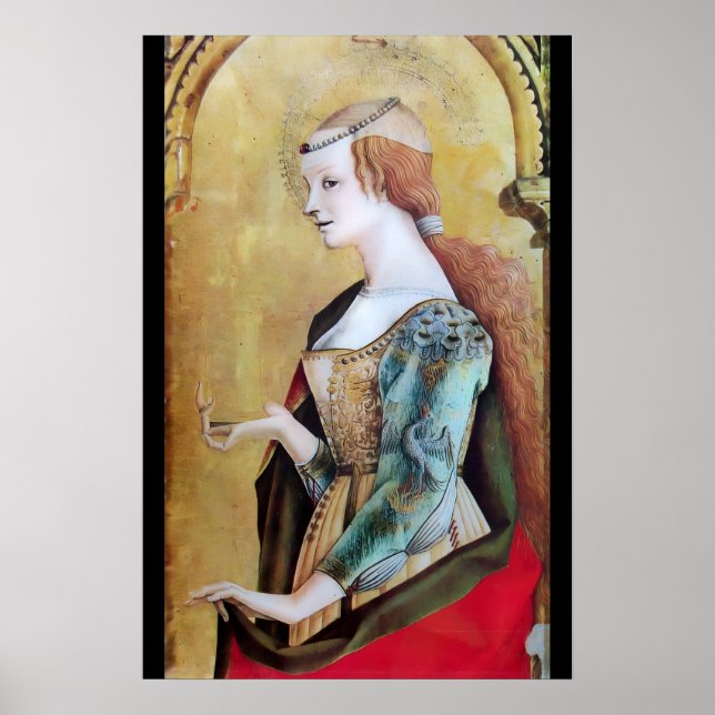 SAINT MARY MAGDALENE 2 Guld,Röd Poster (Framsidan)
