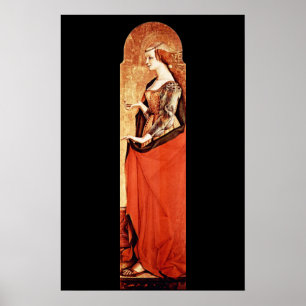 SAINT MARY MAGDALENE 2 Guld,Röd Poster