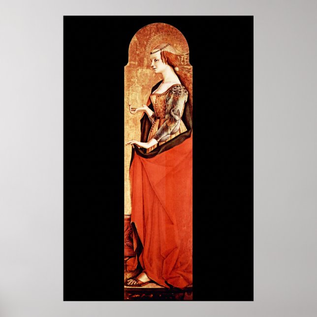 SAINT MARY MAGDALENE 2 Guld,Röd Poster (Framsidan)