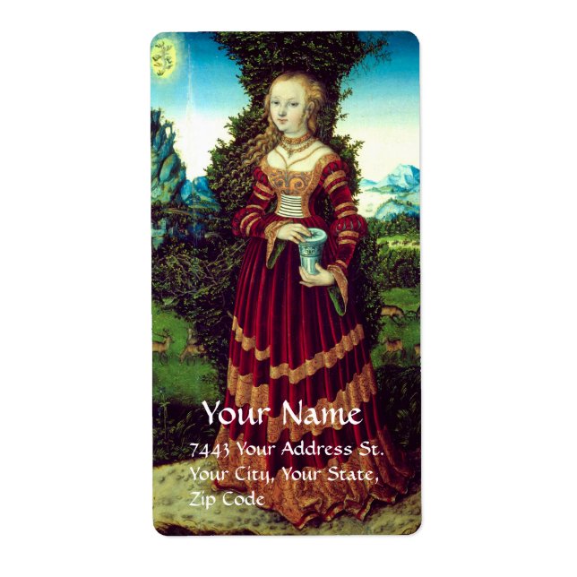 SAINT MARY MAGDALENE ,Brown Parchment Fraktsedel (Framsidan)