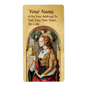 SAINT MARY MAGDALENE Parchment Fraktsedel