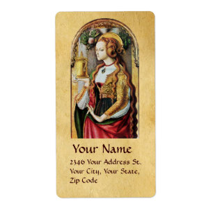 SAINT MARY MAGDALENE Parchment Fraktsedel