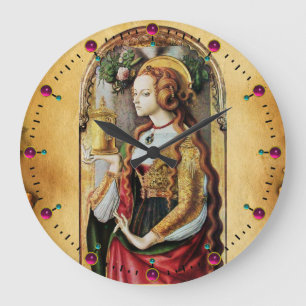 SAINT MARY MAGDALENE PARCHMENT STOR KLOCKA