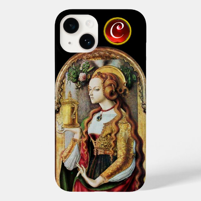 SAINT MARY MAGDALENE Ruby Gem Monogram ,Black (Baksida)