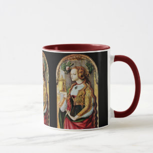 SAINT MARY MAGDALENE, svart rött Mugg