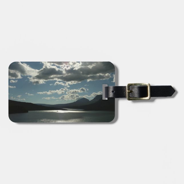 Saint Mary Sjö I i Glacier nationalpark Bagagebricka (Horisontell Framsida)