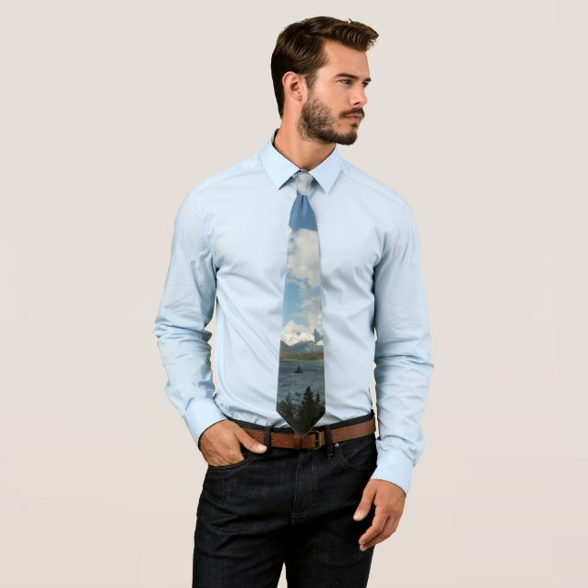 Saint Mary Sjö II i Glacier nationalpark Slips (In Situ)