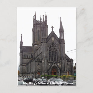 Saint Marys katedral, Kilkenny-staden Irland Vykort