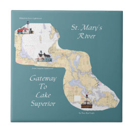 Saint Marys River-brickan Kakelplatta