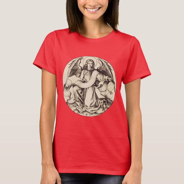 Saint Matthew-ängeln T Shirt (Framsida)