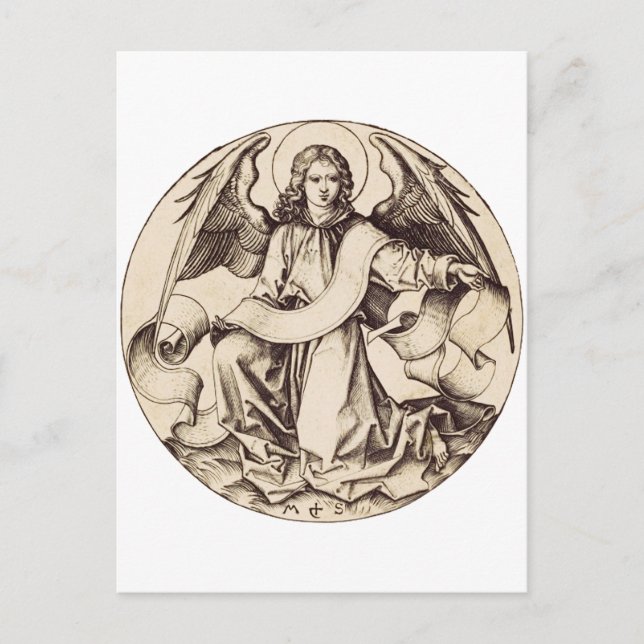 Saint Matthew-ängeln Vykort (Framsida)