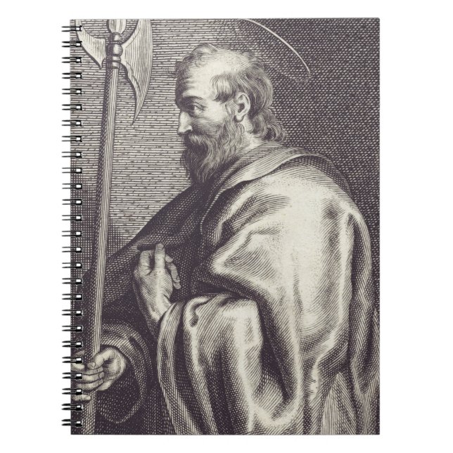 Saint Matthew Apostle Anteckningsbok (Framsidan)