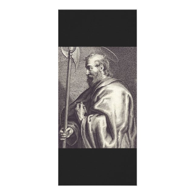 Saint Matthew Apostle Reklamkort (Framsidan)