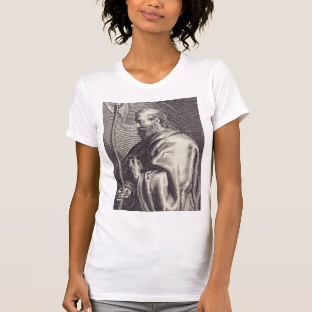 Saint Matthew Apostle T Shirt (Framsida)