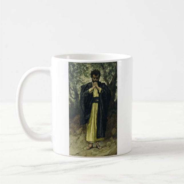 Saint Matthew by James Tissot Kaffemugg (Vänster)