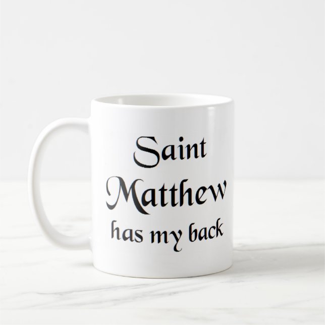 saint matthew kaffemugg (Vänster)