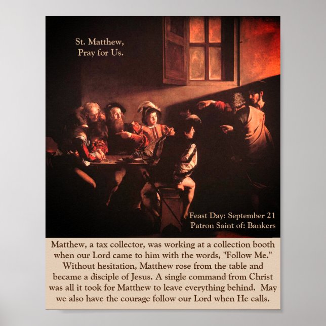 Saint Matthew Poster (Framsidan)