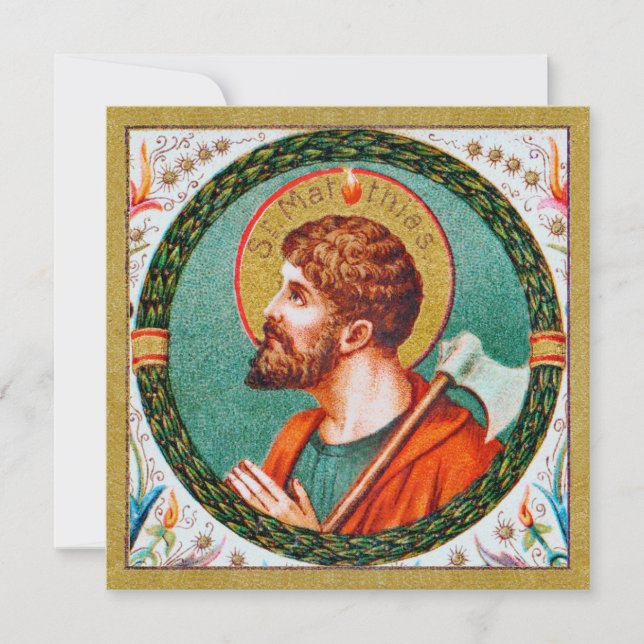 Saint Matthias Apostle (JMAS 09) (Framsida)