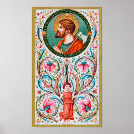 Saint Matthias Apostle (JMAS 09) Poster