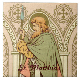Saint Matthias Apostle (RLS 11) Kakelplatta