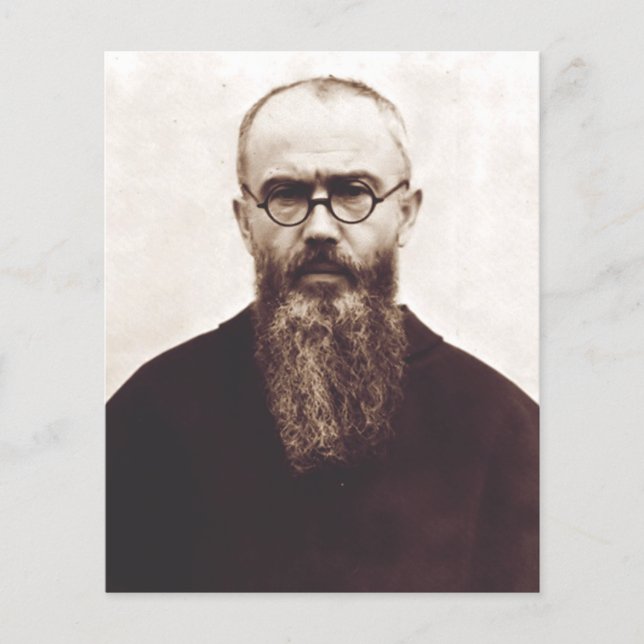 Saint Maximilian Kolbe Polsk katolsk präst (Framsida)
