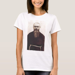 Saint Maximilian Kolbe Polsk katolsk präst T Shirt