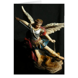 Saint Michael Angel Prayer-kort Hälsningskort