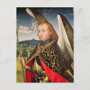 Saint Michael Archangel, 1460-66 Vykort