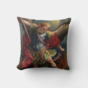 Saint Michael Archangel Dekorativ kudde