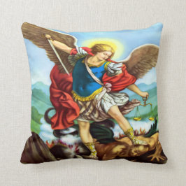 Saint Michael Archangel Dekorativ kudde