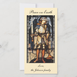 Saint Michael av Herr Edward Coley Burne-Jones Julkort