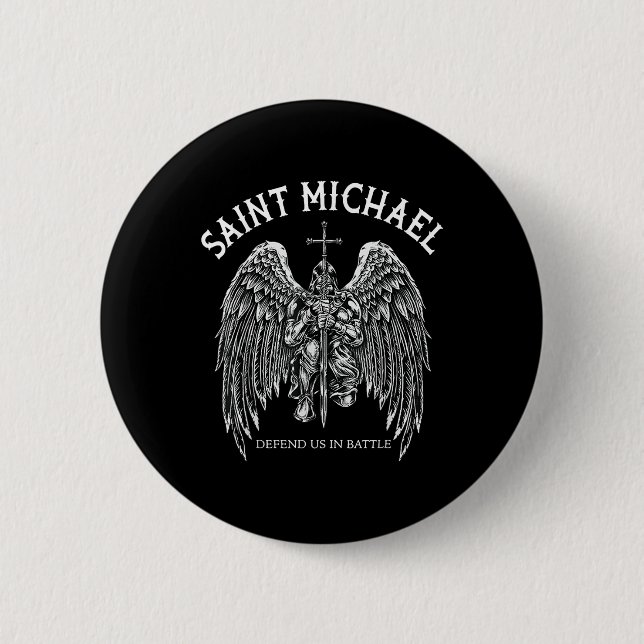 Saint Michael Defend Us i slaget Knapp (Framsida)