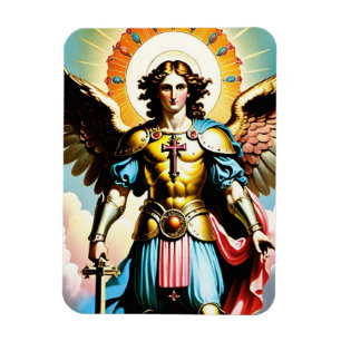 Saint Michael Flexibel Magnet, katolik Magnet