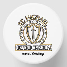 Saint Michael försvarar Amerika taktisk sköldemble