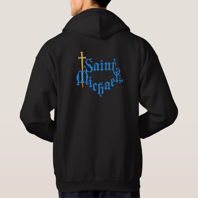 Saint Michael Hoodie (Baksida)