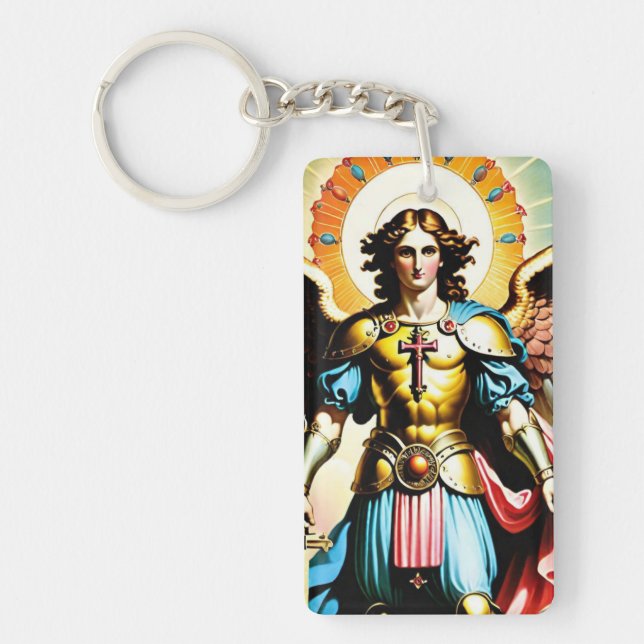 Saint Michael Keychain (Framsidan)
