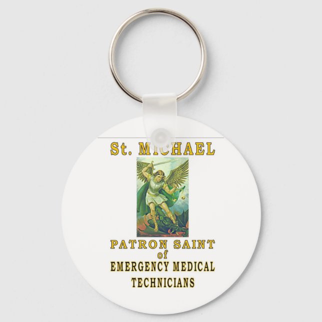 SAINT MICHAEL NYCKELRING (Framsida)