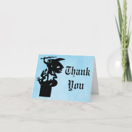 Saint Michael och Dragon Tack Kort