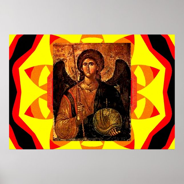 Saint Michael Poster (Framsidan)