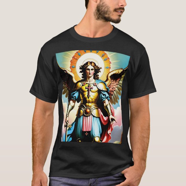 Saint Michael T-shirt (Framsida)