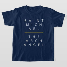 Saint Michael Tee - Unisex Navy 